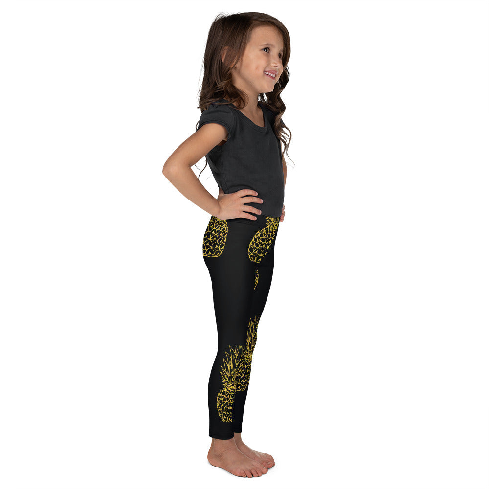 Pineapple Bliss Girl's Leggings - FLAKOUT