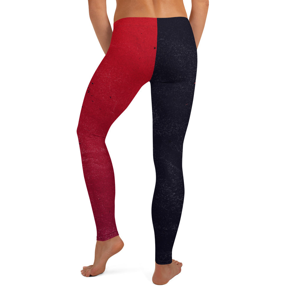 Leggings Red Black Crush - FLAKOUT