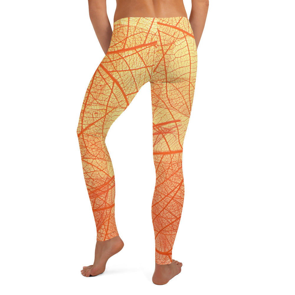 Vermilion Wisps Women's Leggings - FLAKOUT