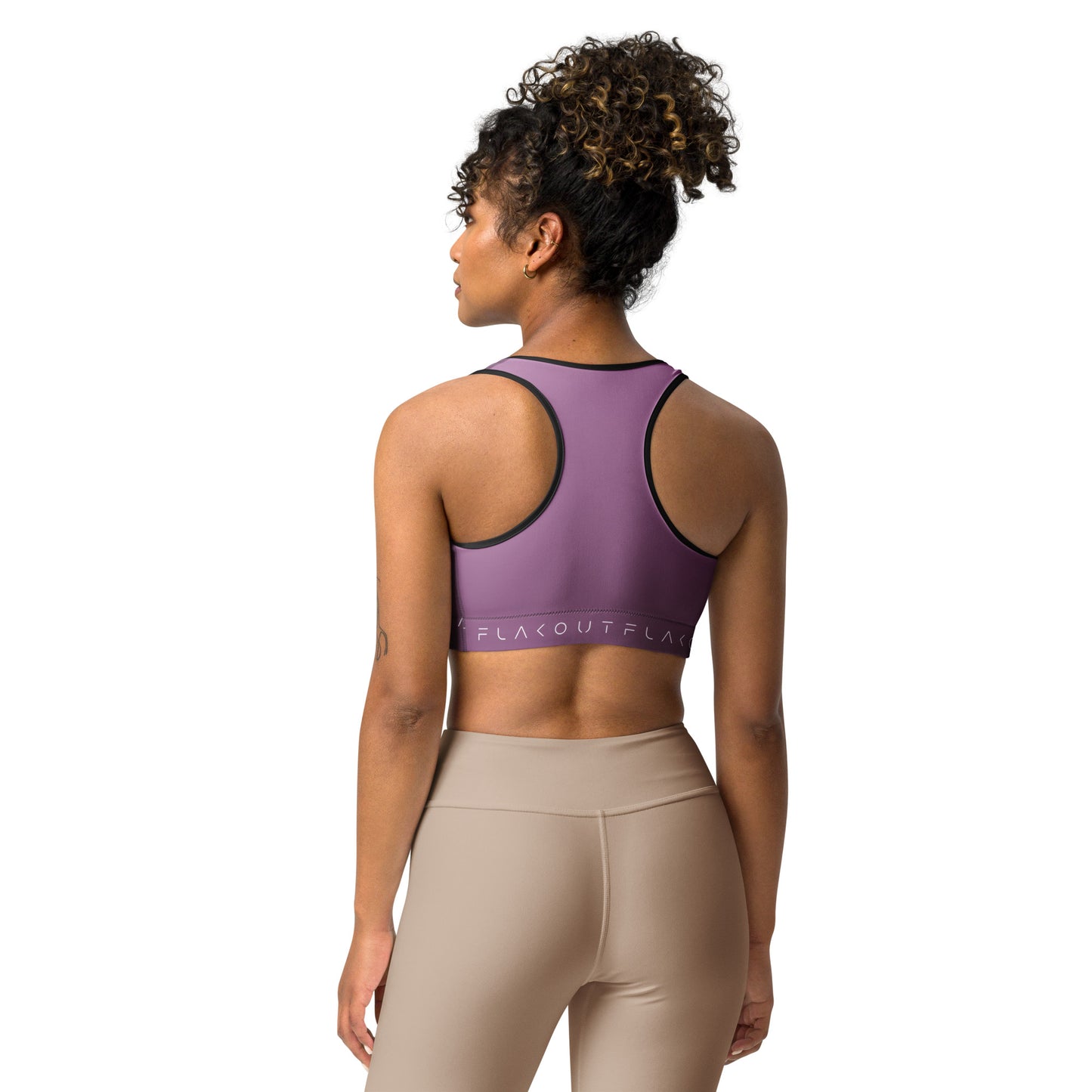 Violet Ecstasy Women's Sports Performance Bra - FLAKOUT