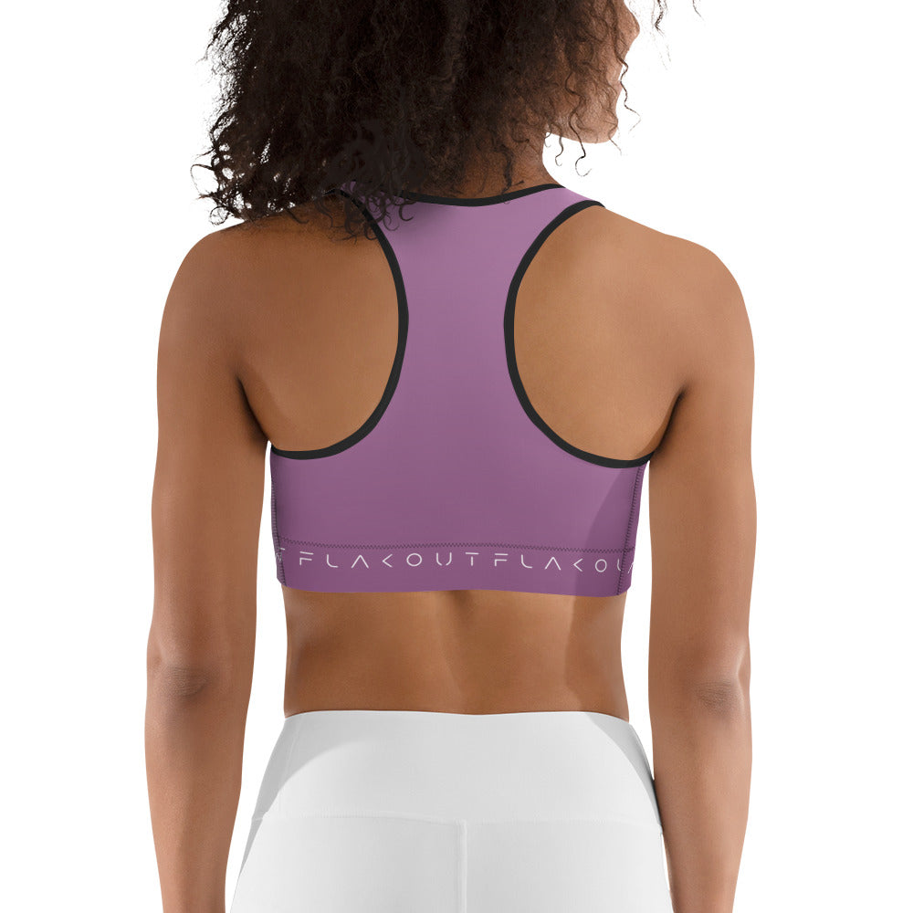 Violet Ecstasy Women's Sports Performance Bra - FLAKOUT