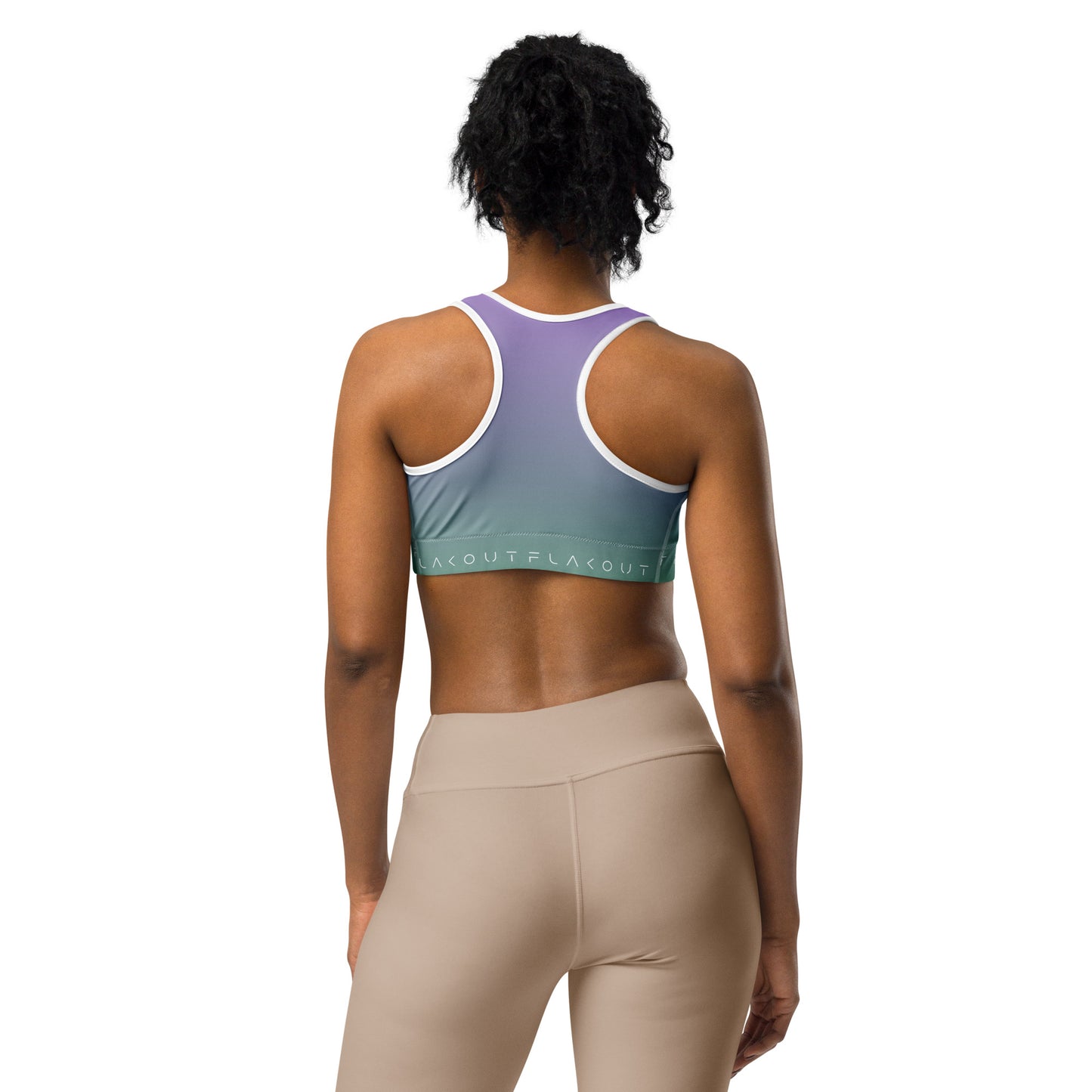 Lavender Lullaby Women's Sports Performance Bra - FLAKOUT