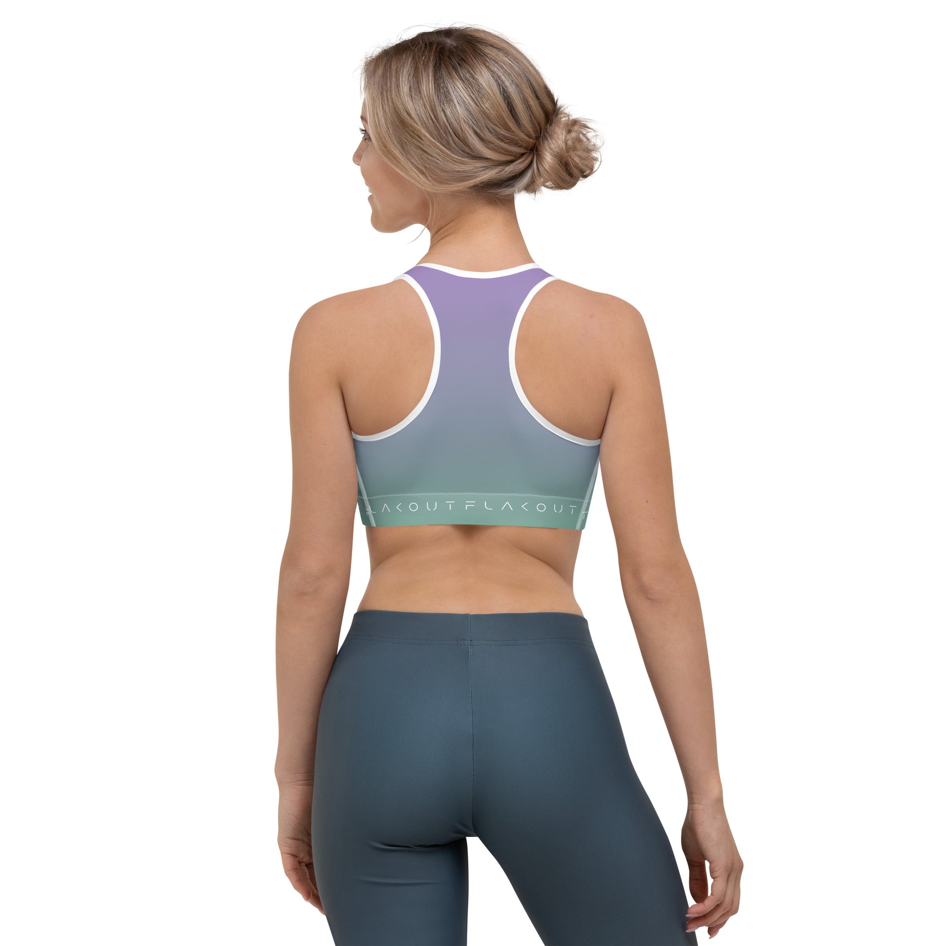 Lavender Lullaby Women's Sports Performance Bra - FLAKOUT