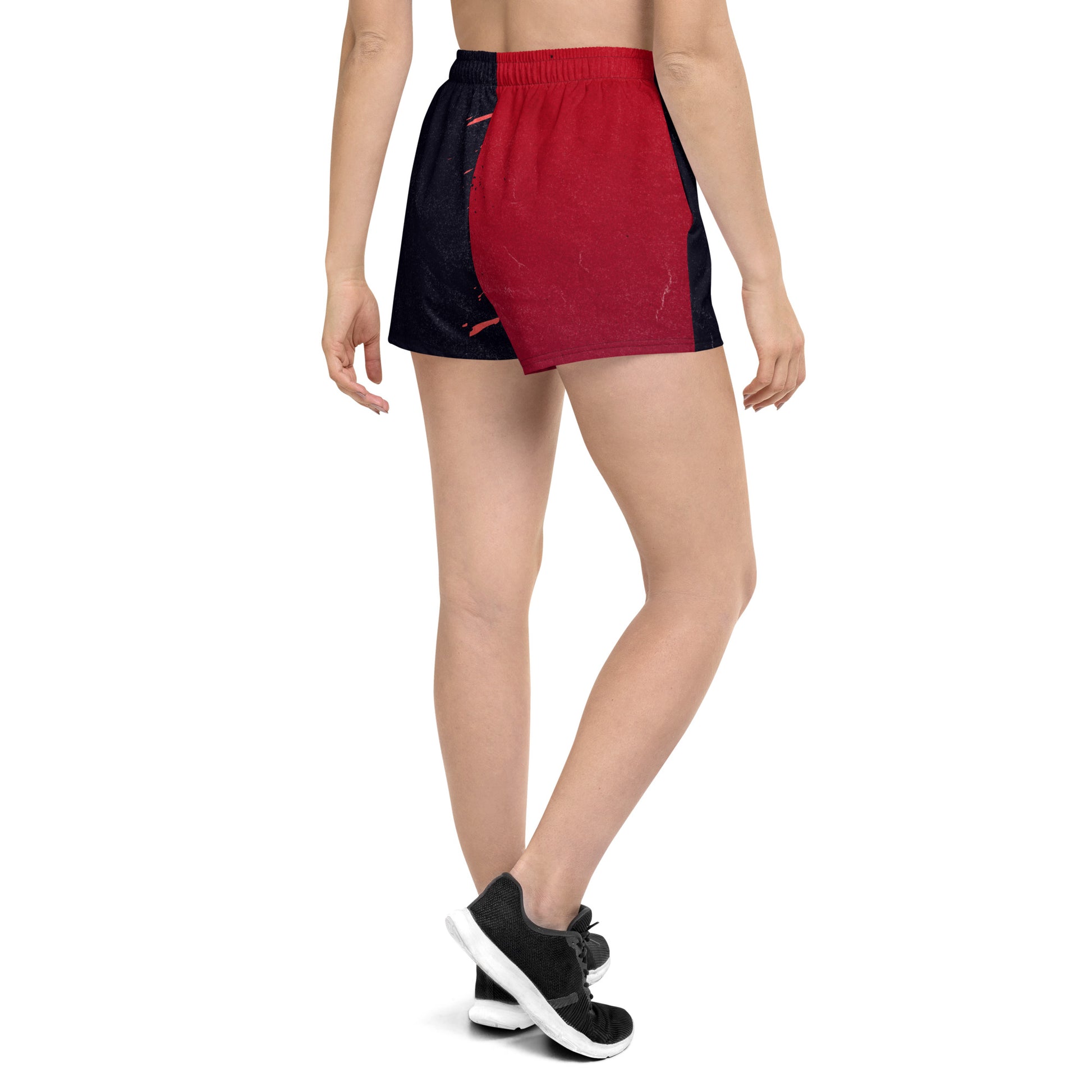 Athletic Shorts Red Black Crush - FLAKOUT