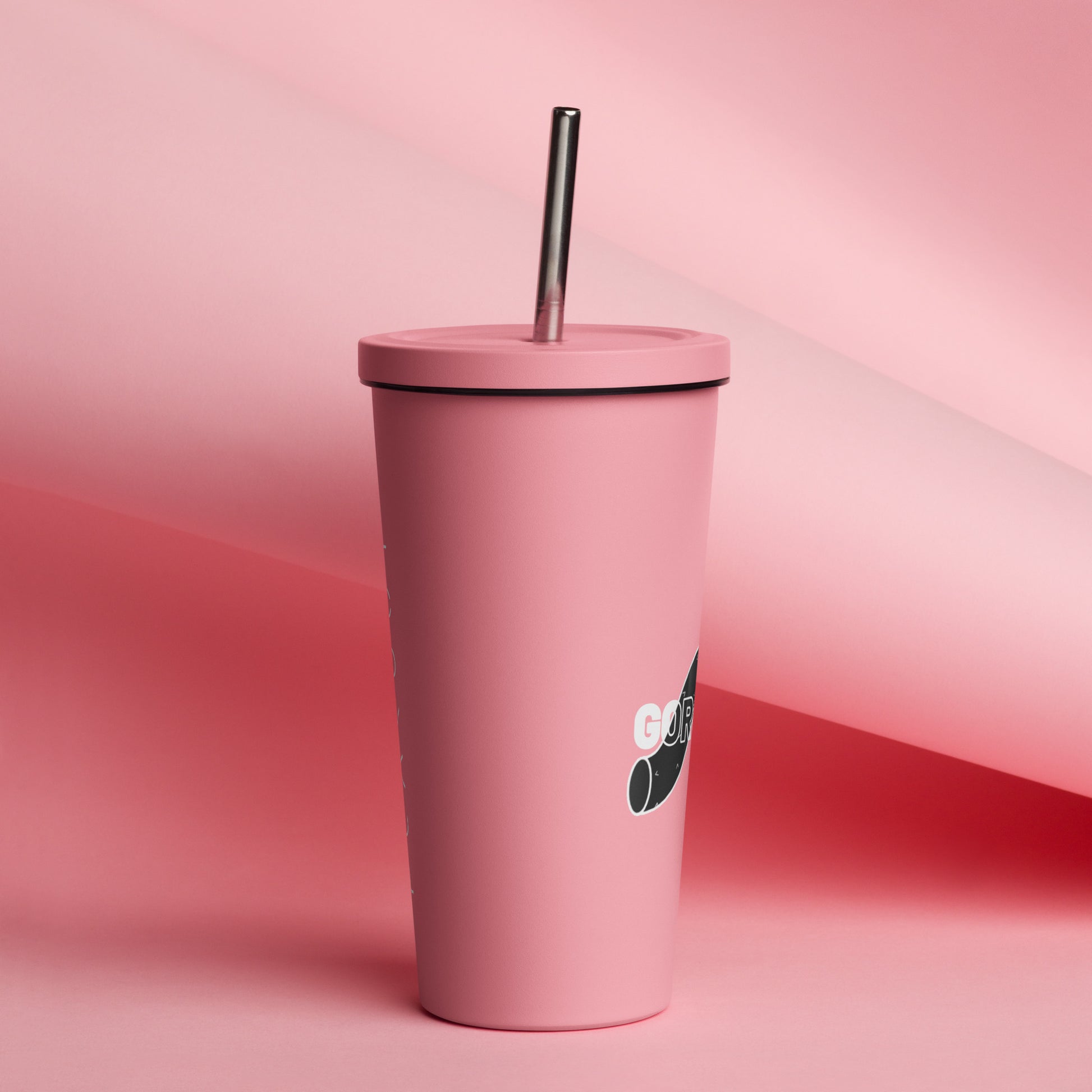 Gorgeous Opulent Allure Insulated Tumbler With A Straw - FLAKOUT