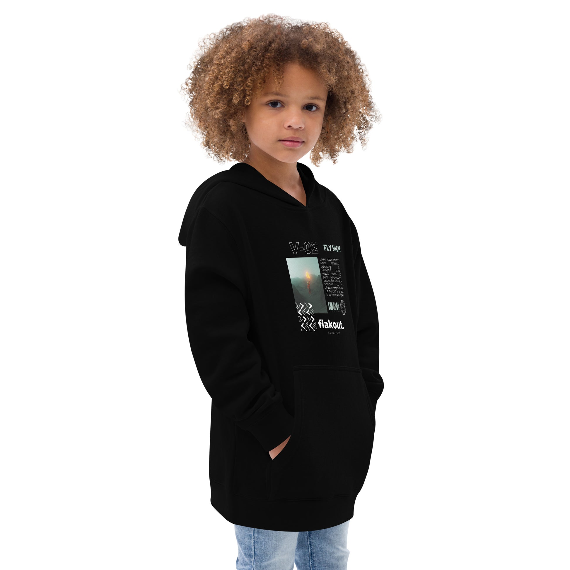 Fly High Voyager Kid's Hoodie - FLAKOUT