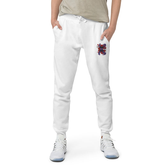 Ruckus Embroidered Unisex Fleece Sweatpants - FLAKOUT