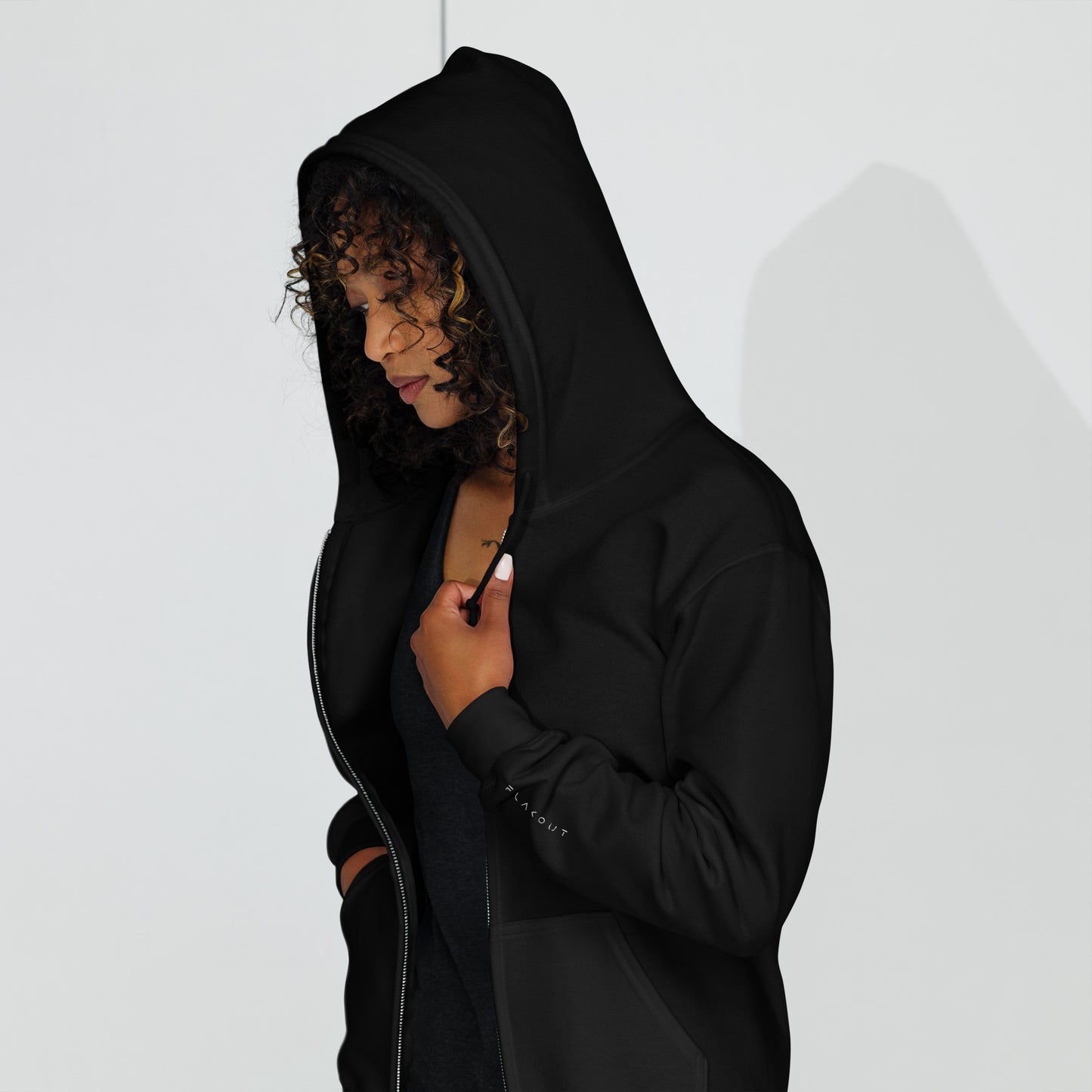 Echelons Unisex Zip Hoodie - FLAKOUT