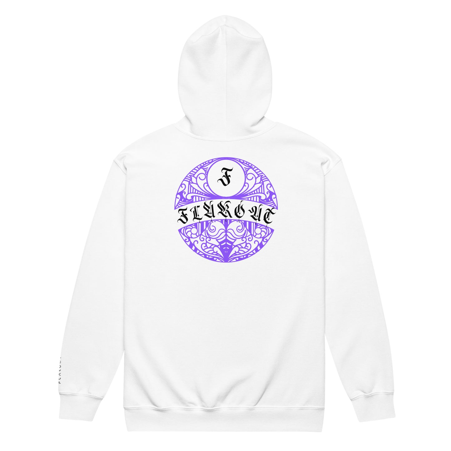 Vintage FLAKOUT Logo Unisex Zip Hoodie - FLAKOUT