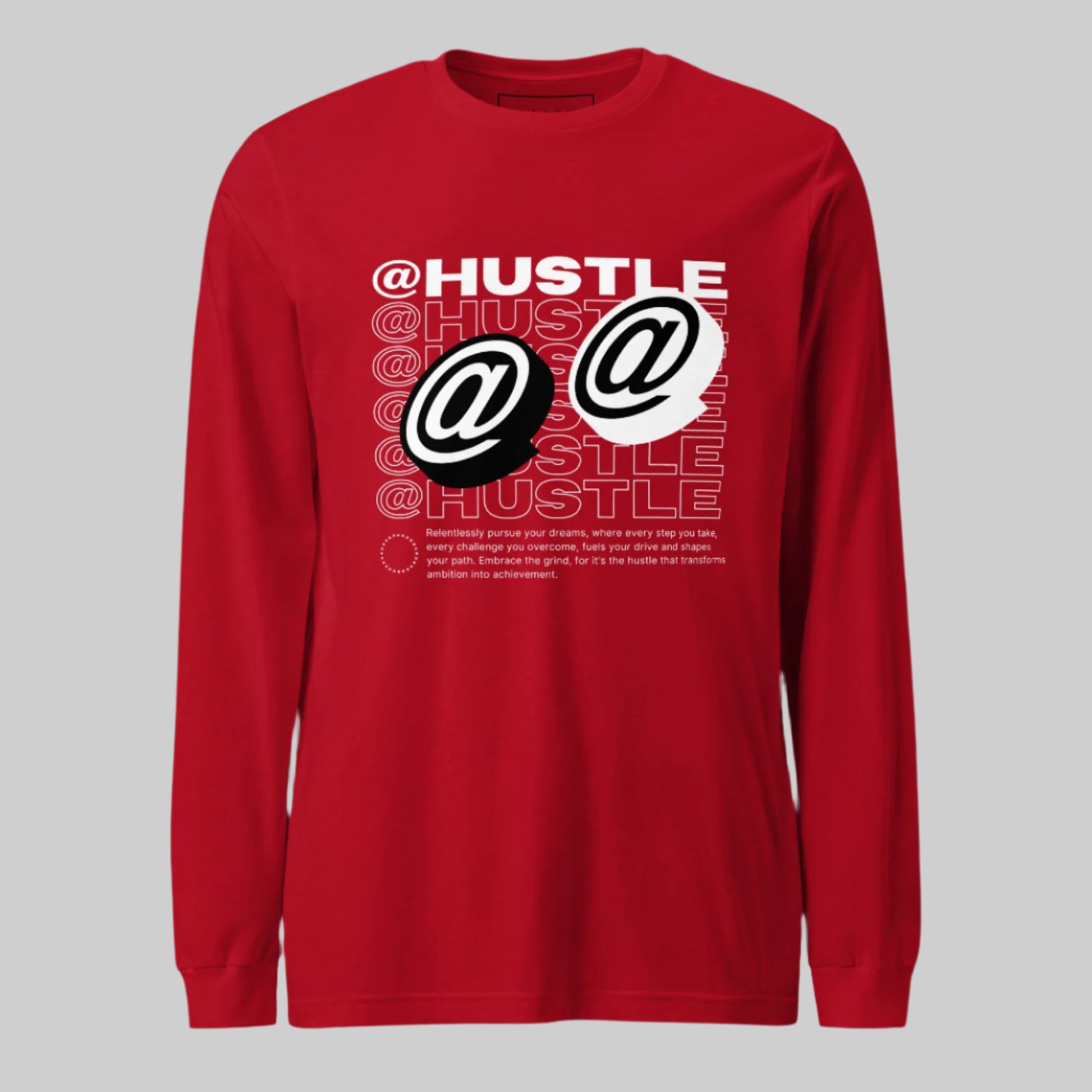 @Hustle Unisex Long Sleeve Shirt - FLAKOUT