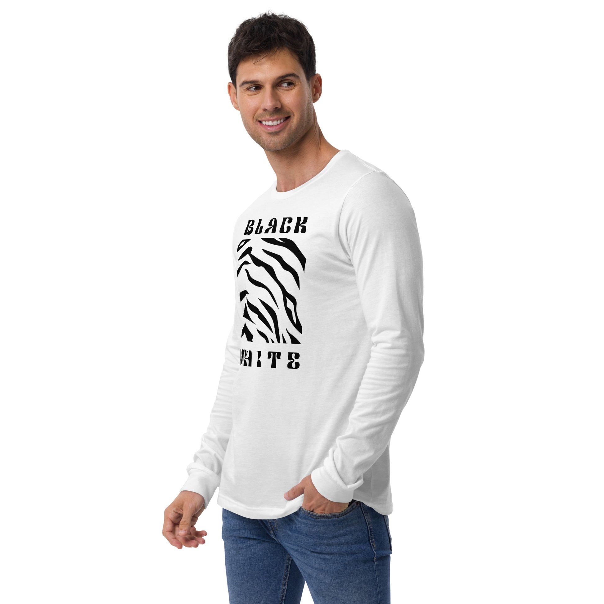 Opulent Onyx Tiger Long Sleeve Tee - FLAKOUT