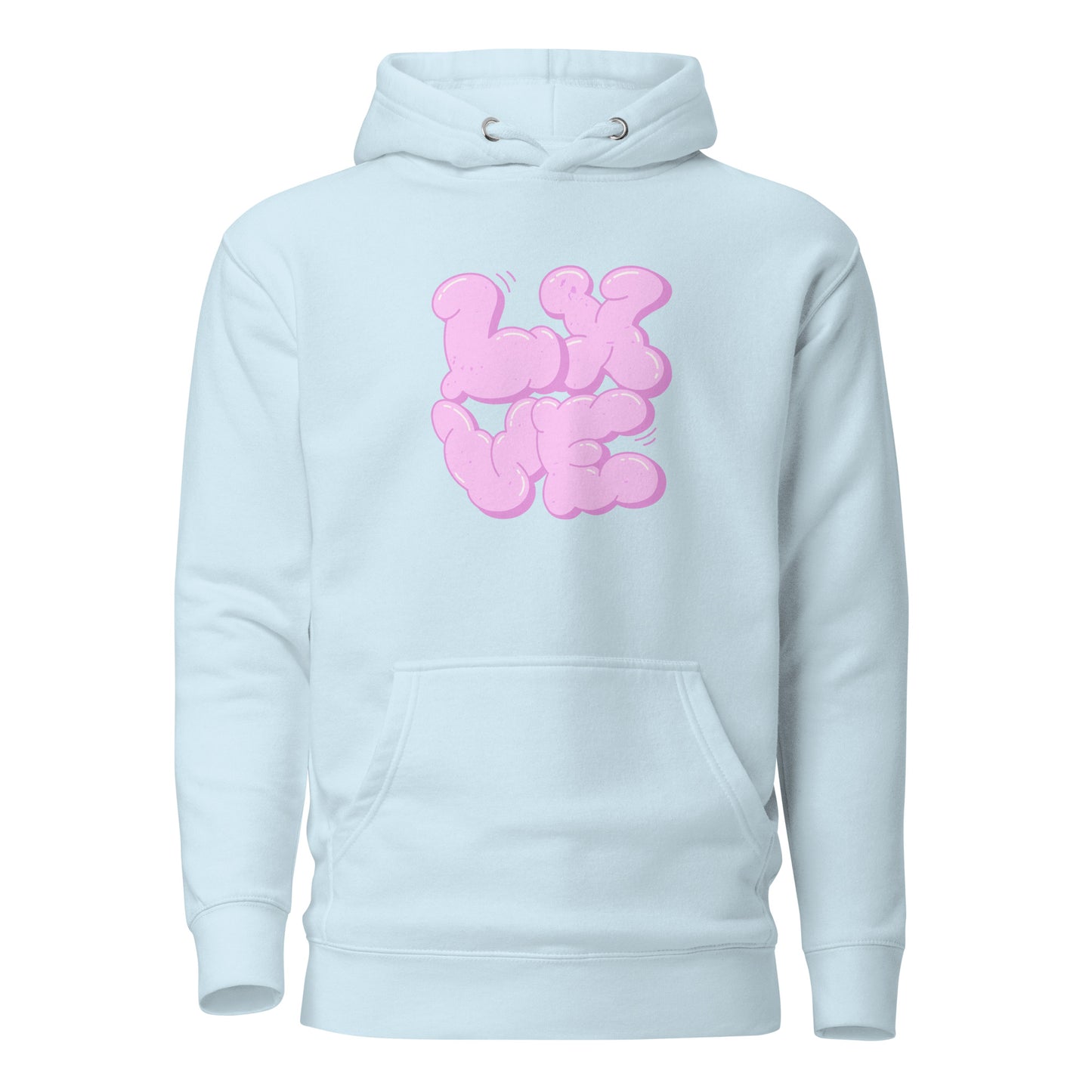 Lxve Unisex Hoodie - FLAKOUT