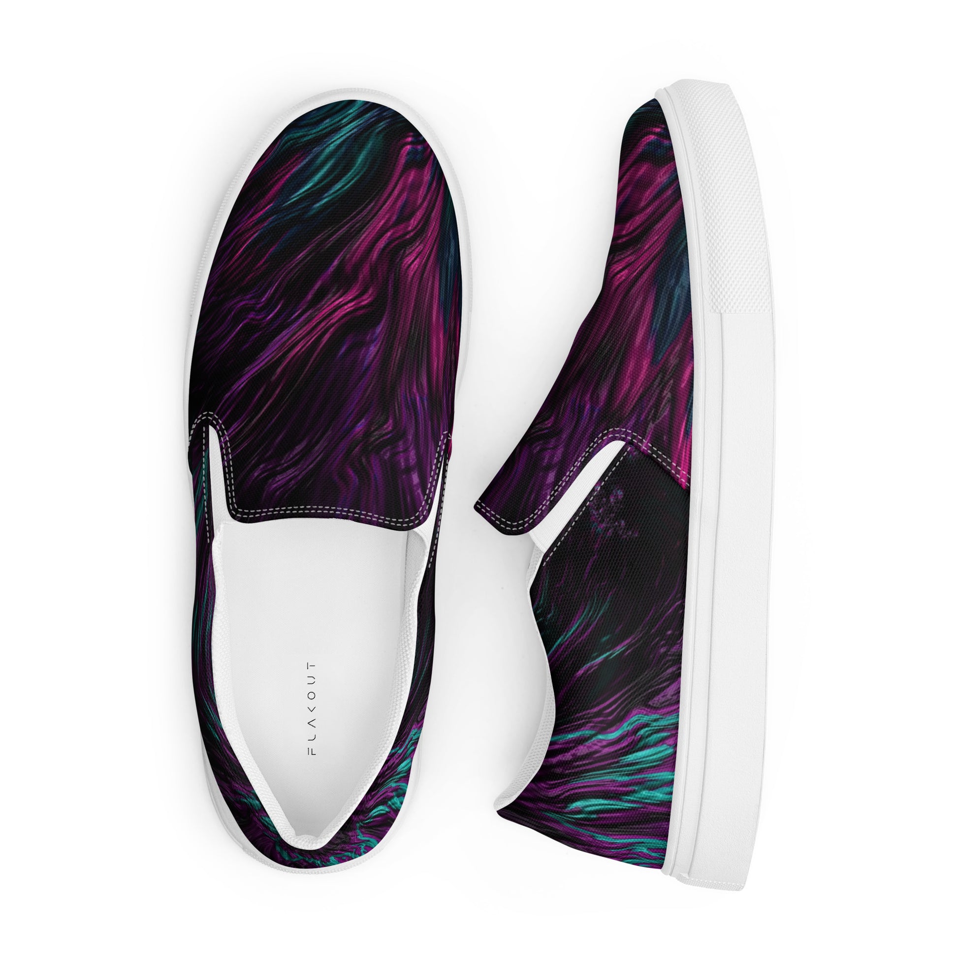 Harmony Fusion Women's Slip-On Canvas Shoes - FLAKOUT