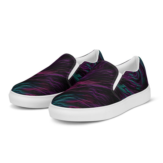 Harmony Fusion Women's Slip-On Canvas Shoes - FLAKOUT