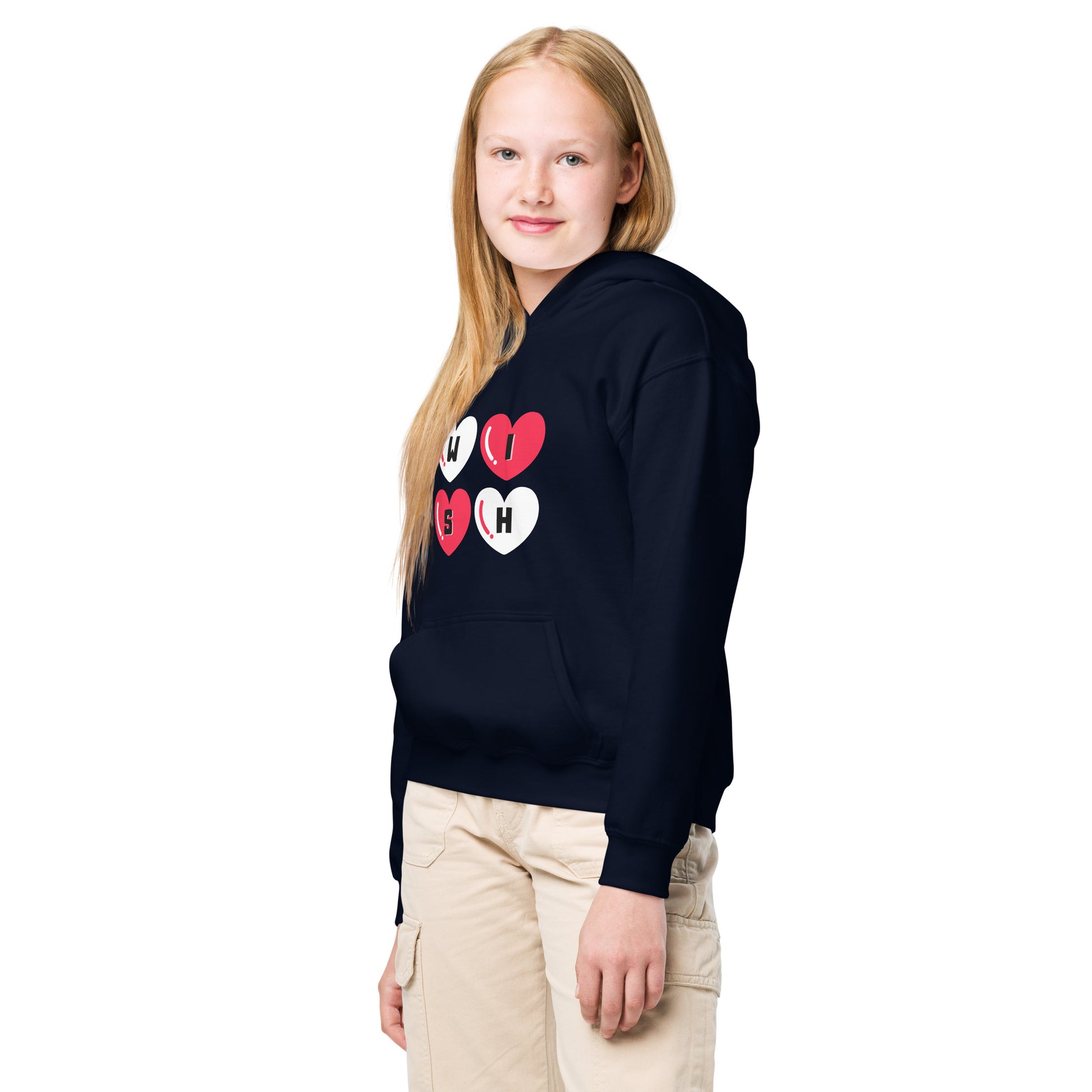 WISH Girl's Snug Blend Hoodie - FLAKOUT