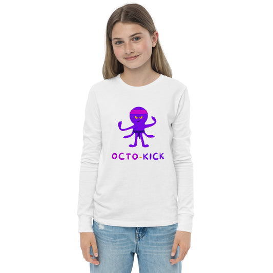 Octo-Kick Unisex Kid's Long Sleeve Tee - FLAKOUT