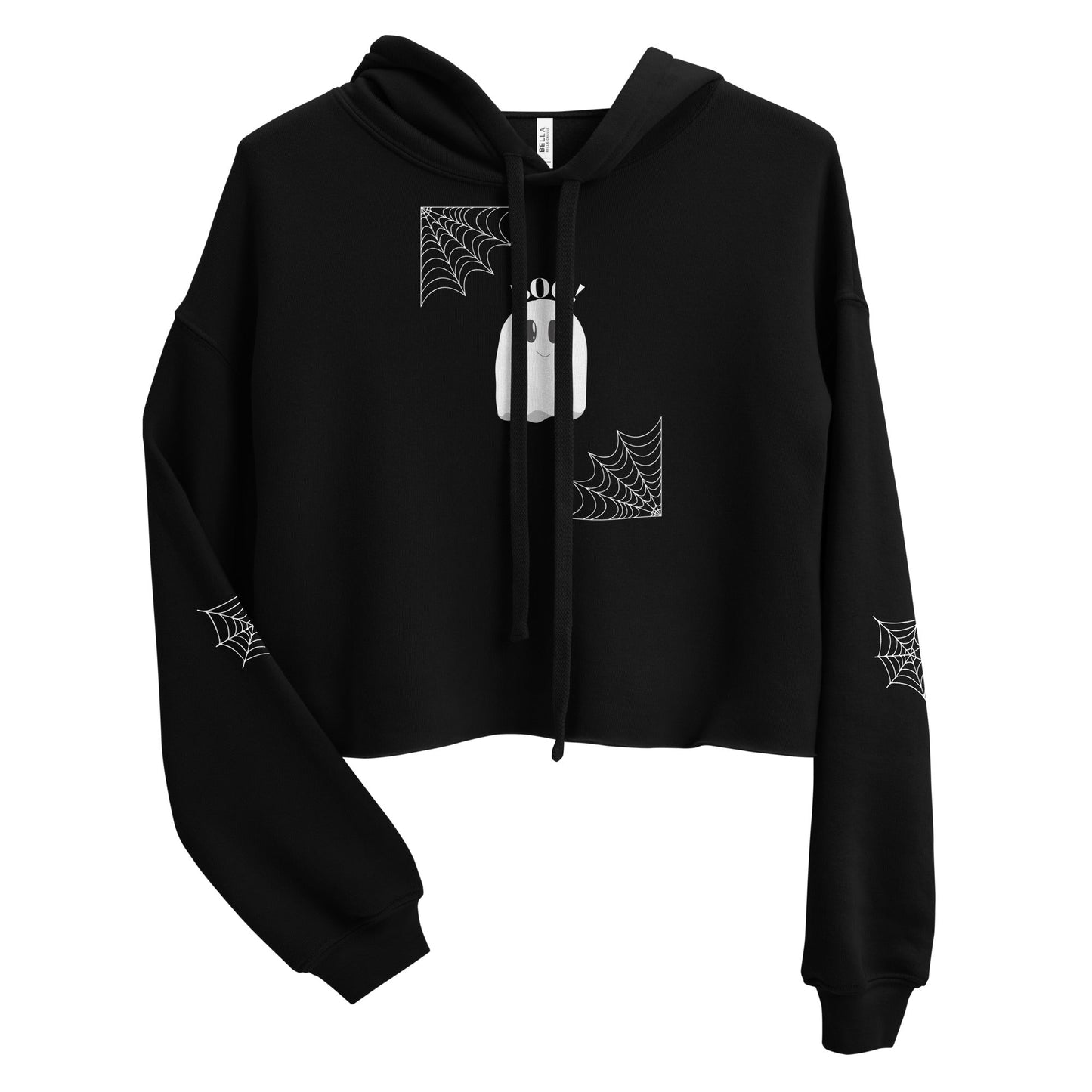 Women's Crop Hoodie Ghost - FLAKOUT