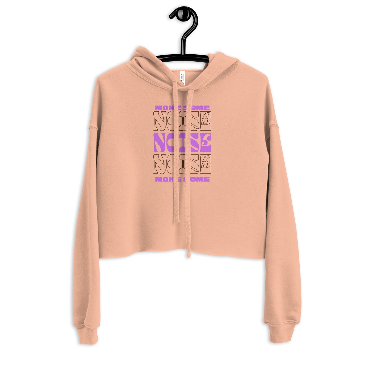 Resonance Make Some Noise Swagger Women's Crop Hoodie - FLAKOUT