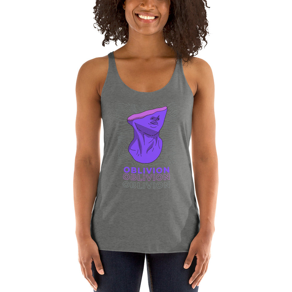 Violet Veil Of Oblivion Women's Racerback Tank - FLAKOUT